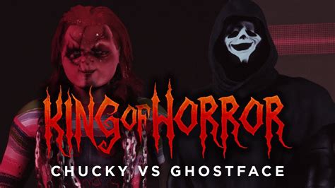 Chucky Vs Ghostface Tables Match Wwe 2k19 King Of Horrors Halloween