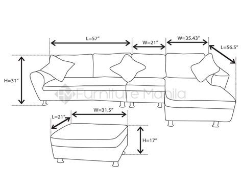 Best of l shaped sofa design. Lorna L-Shaped Sofa with Stool | Home & Office Furniture ...