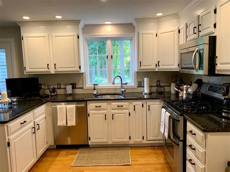 But i would almost bet you he was retired, had no time constraints, and saw refinishing cabinets as a labor of love. Beautiful Kitchen Cabinet Painting in Medfield, MA (With ...