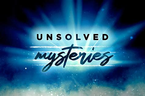 Unsolved Mysteries Podcast Hear The Trailer For The New Series