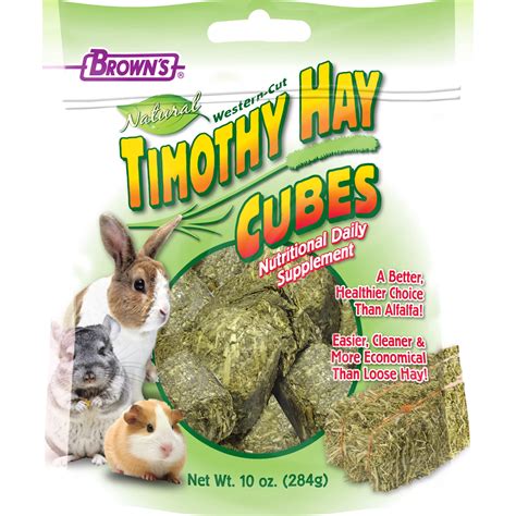 Browns Timothy Hay Cubes Shop Small Animals At H E B