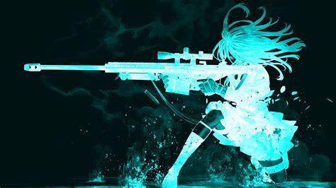 Anime Gun Fight Wallpapers Wallpaper Cave