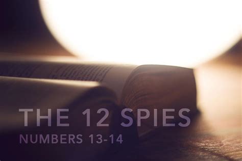 3 Life Lessons From The 12 Spies Numbers 13 14 The Wise Believer