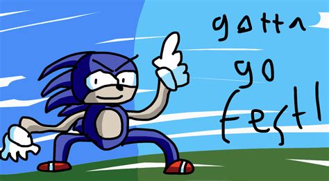 Sanic The Hedgehog By Kirbgrounds On Newgrounds