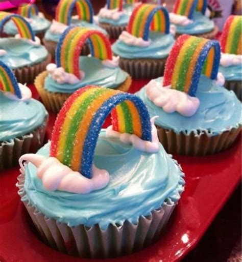 Rainbow Cupcakes 🧁🌈 Rainbow Cupcakes Rainbow Birthday Cake Rainbow Food