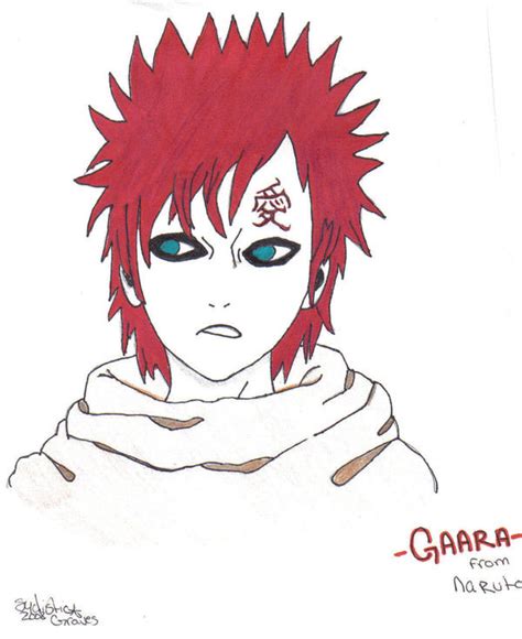 Gaara From Naruto By Kari Kurosaki On Deviantart