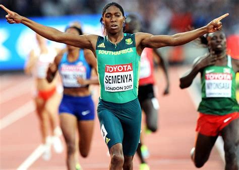 I Had To Walk Naked To Prove To People I Was A Girl Caster Semenya