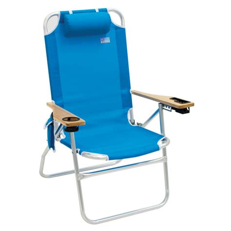 Margaritaville Big Shot Beach Chair Blue Adjustable Lounge Chair