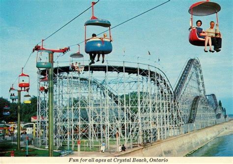 Buffalo In The 40s Crystal Beachs Comet Replaces Deadly Cyclone Coaster