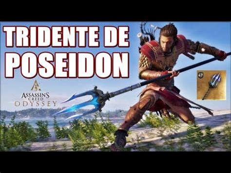 Assassin S Creed Odyssey Localiza O Da Arma Lend Ria Tridente De