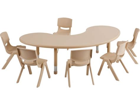 Kidney table classroom furniture free png stock. Adjustable Kidney Resin Preschool Table 35x65", Classroom ...