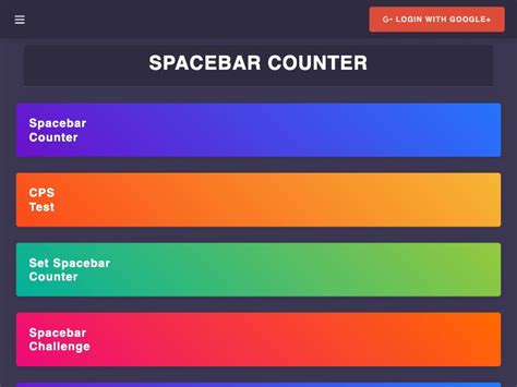Space Bar Clicker Space Bar Counter Helps You Count Spacebar Clicking