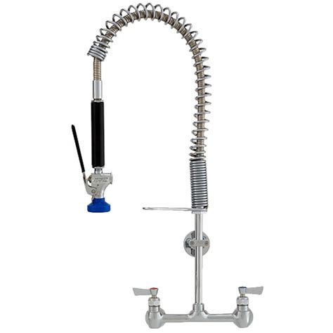 Fisher 73352 Low Profile Backsplash Mounted Pre Rinse Faucet With 8