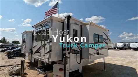 2023 Host Yukon Truck Camper With Solar Youtube