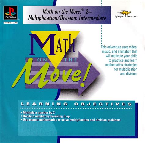 Math On The Move 2 Multiplication And Division Intermediate Rom And Iso