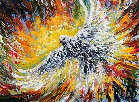 The Holy Spirit Painting By Alfonso Garcia