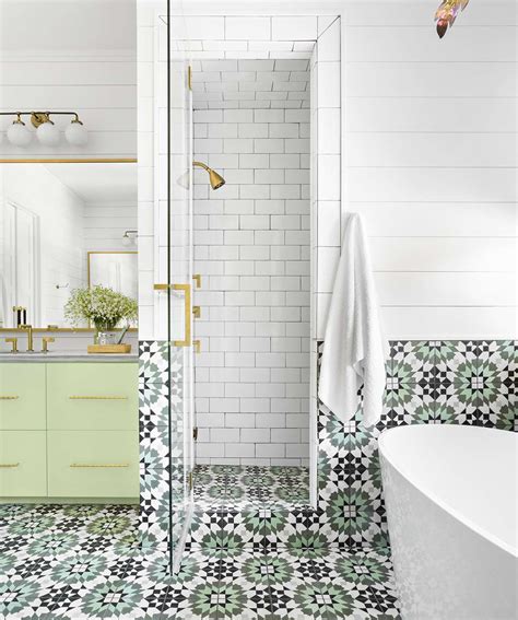 14 types of bathroom tile you need to know before you remodel better homes and gardens