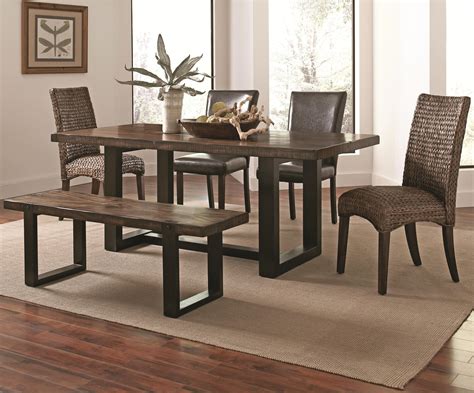 Cozy bistros to fun retro kitchen tables. Westbrook Dining Casual Rustic 6 Piece Mix-and-Match ...