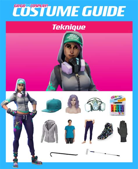 4.8 out of 5 stars 111. Teknique Costume from Fortnite - DIY Guide for Cosplay ...