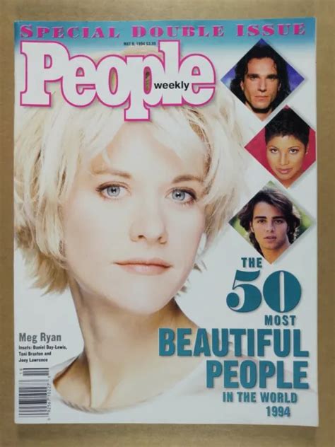 Vintage People Magazine 50 Most Beautiful Meg Ryan Jfk Jr Antonio