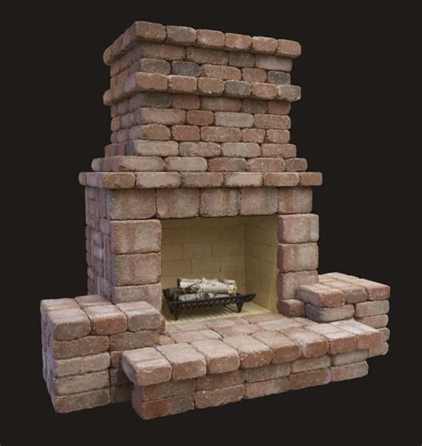 Outdoor Fireplace Stone Kits I Am Chris