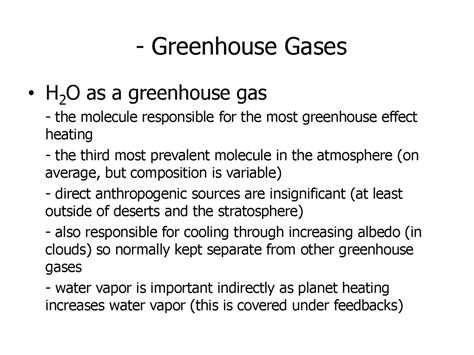 Water Vapor Nitrous Oxide Aerosols Online Presentation