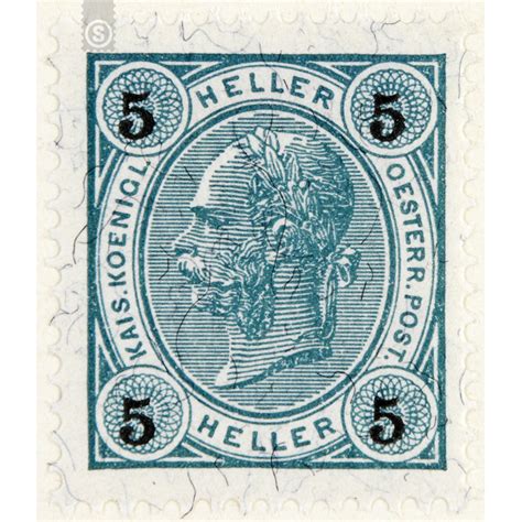 Issue 1899 Austria Kuk Monarchy Empire Austria 1899 5 Heller