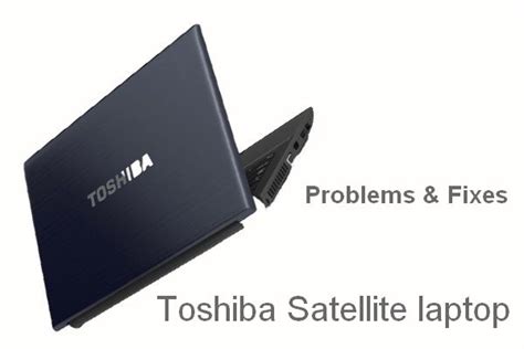 Toshiba Satellite Laptop Windows 7810 Problemas Solución De Problemas