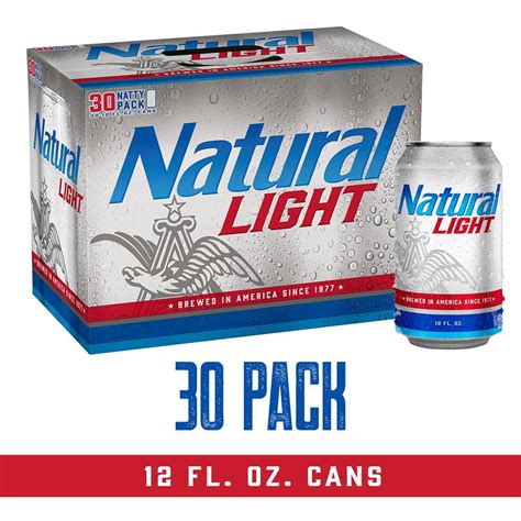 Natural Light Beer 30 Pack Beer 12 Fl Oz Cans