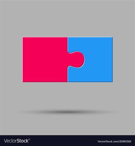 2 Puzzle Pieces Together