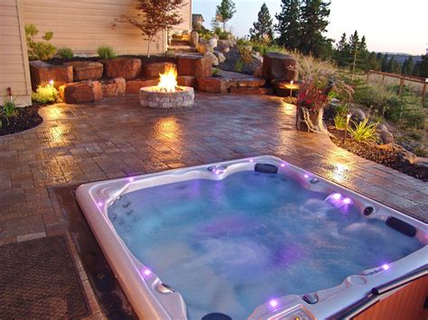 Patio Hot Tub Design And Installation In Spokane And Coeur Dalene