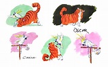 Andreas Deja's character sketches for Disney's project 'Fraidy Cat ...