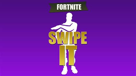 Fortnite Swipe It By Epic Games Epic Games Youtube Music