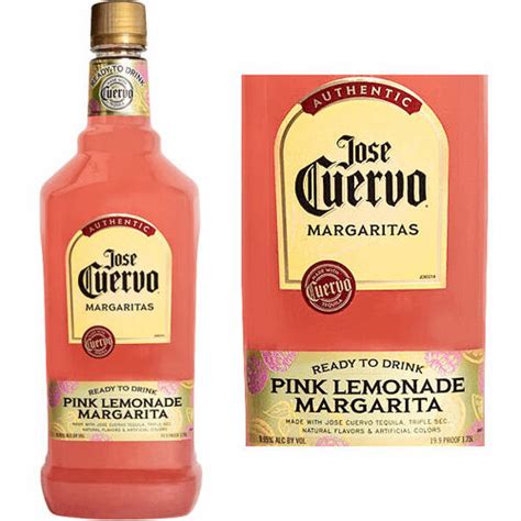 Jose Cuervo Ready To Drink Pink Lemonade Margarita L Tequila