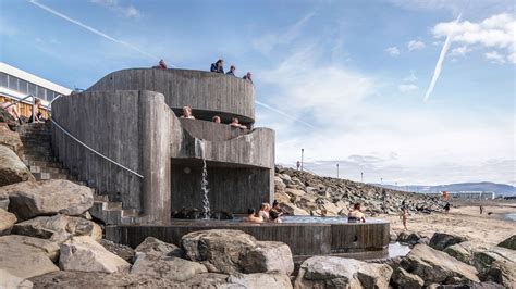 Dan Daily Architecture News Guðlaug Geothermal Baths In Iceland By