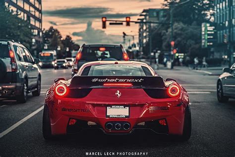 FERRARI 458 LIBERTY WALK REAR HD Wallpaper Pxfuel