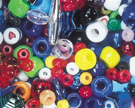 Beads Plastic 454g Bag Assorted Beads Supplies East Riding