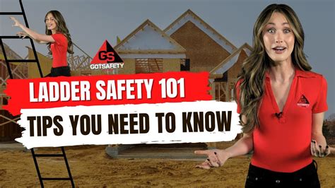 Ladder Safety 101 Essential Ladder Safety Tips You Need To Know Youtube