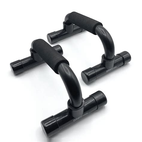 It requires you to lift a larger percentage of your body weight — approximately 75 percent of it when you're in the bottom part of the exercise, explains the cooper institute. Details about 2x Push-Up Bars Foam Handles Press Pull Up ...