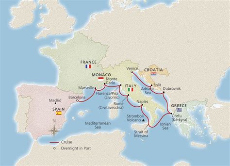 Mediterranean Odyssey Barcelona To Venice Cruise Overview