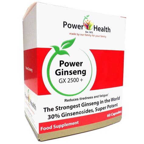 power health power ginseng gx2500 60 capsules
