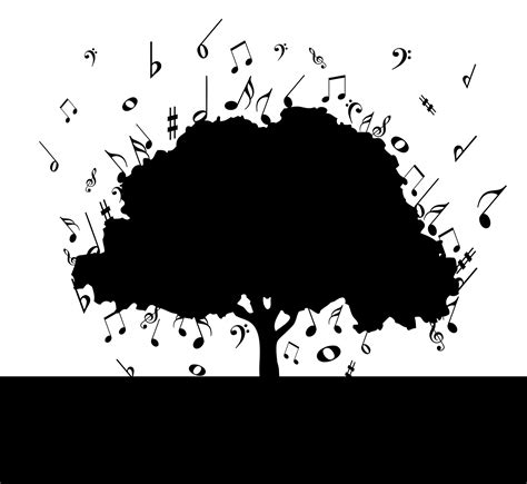 Musical Notes Tree Free Stock Photo Public Domain Pictures