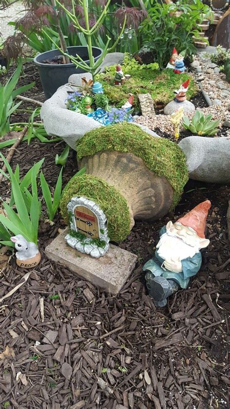 Made of polyresin, this garden gnome stands 13 inches tall and comes with a rechargeable. Pin by Dara Stambaugh on Gnome gardening | Gnome garden ...