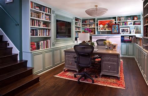 Basement Home Office Design And Decorating Tips