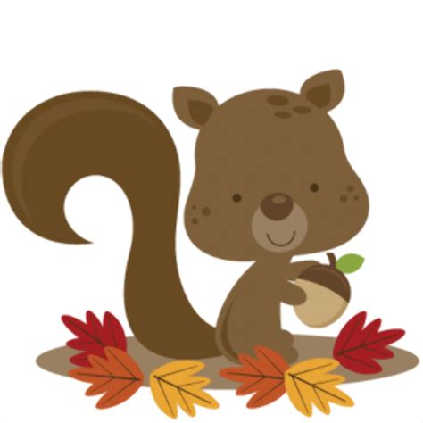 Download High Quality Fall Clipart Squirrel Transparent Png Images