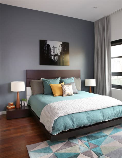 A two tone wall in different shades can give a bedroom a traditional. 25 Contemporary Master Bedroom Design Ideas | Wow Decor