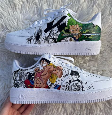 One Piece Luffy X Zoro Air Force 1 Custom Check More At