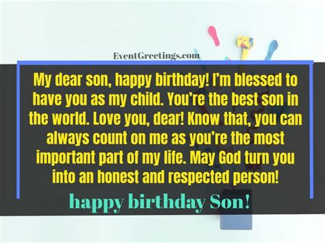 A mother's love is unconditional and only grows stronger over a lifetime. 30 Best Happy Birthday Son From Mom Quotes With ...