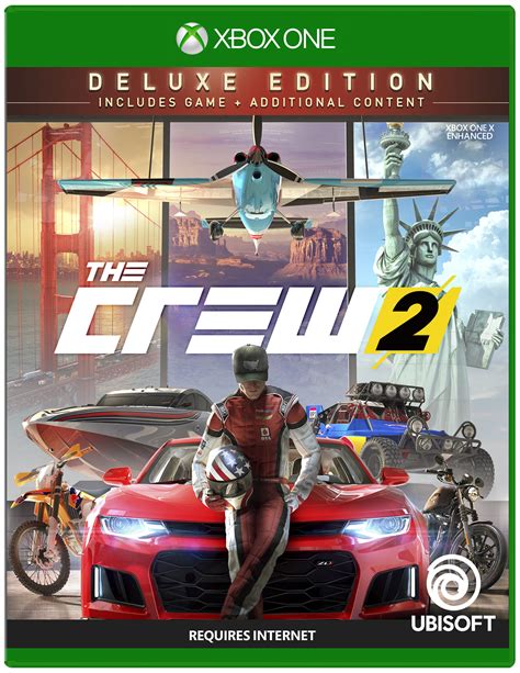 The Crew 2 Deluxe Edition For Xbox One Ubisoft Xbox One Ps4 Games