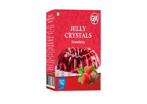 Jelly Crystals Strawberry Gm